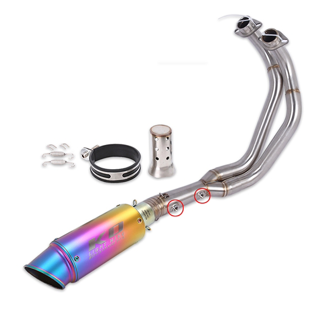 2025 2026 mt07 exhaust system 2025 2026 mt07 ระบบไอเสีย