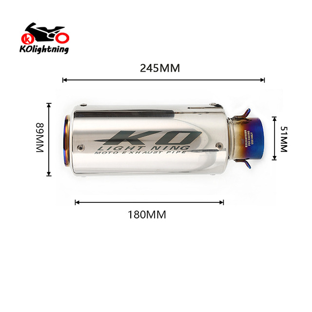 Ko Lightning Exhaust Yamaha R1 2009-2014 Mid Link Pipe 51mm 2