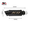 2005 2006 GSXR 1000 K5 K6 for Suzuki Exhaust Tips Slip on Link Pipe Muffler