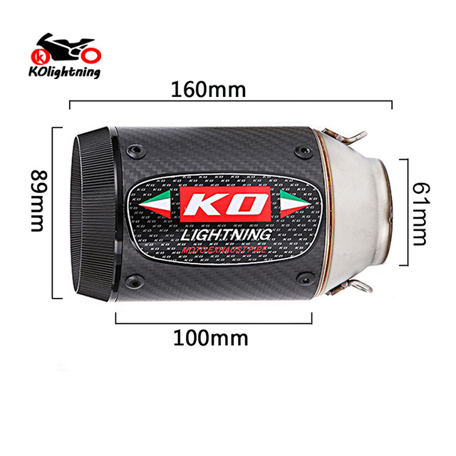 Delete Catalyst for BMW S1000RR 2010-2014 S1000R 2010-2016 Mid Pipe Muffler Tips