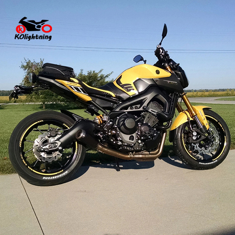 mt09 exhaust system pipe