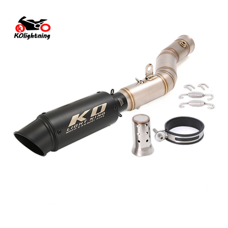 KO Lightning / 245mm/300mm Type:A〜J スリップオン マフラー / カワサキ ニンジャ250 / Z250 2013-2016 ( EX250L / EX250M )