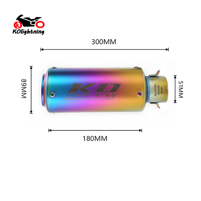 2in Motorcycle Muffler