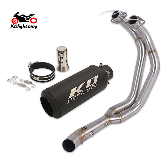 xsr700 slip on exhaust system
