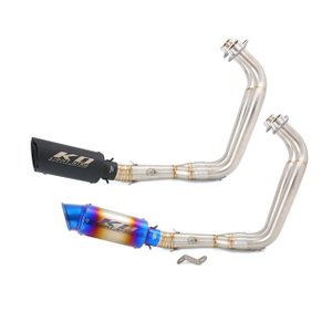 Header For Yamaha R7 MT07 FZ07 2014-2024 Motorcycle Exhaust System Muffler Pipe 