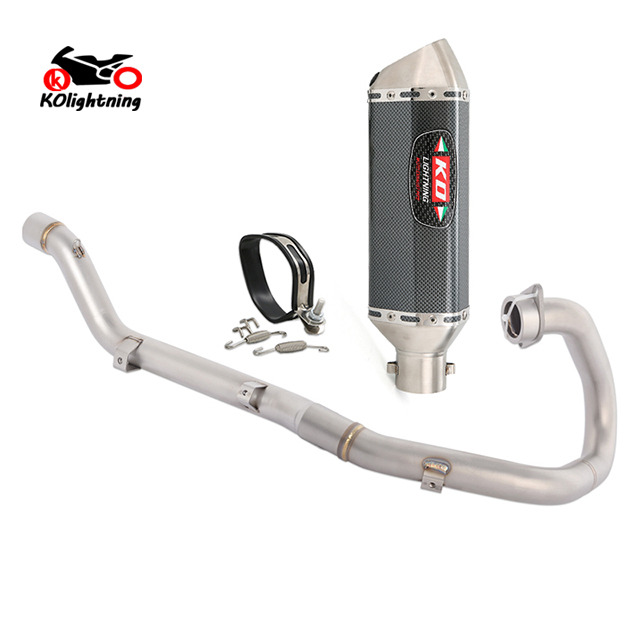 drz400sm complete exhaust system