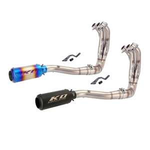 Exhaust System For Yamaha MT09 FZ09 Tracer 900 GT 2021-2024 Motorcycle Header Pipe Muffler