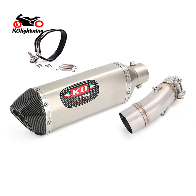 Ninja 500 400 2018-2025 for Kawasaki Z400 Slip On Exhaust Mid