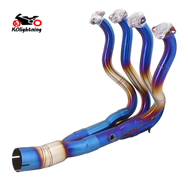 zx6r blue exhaust system