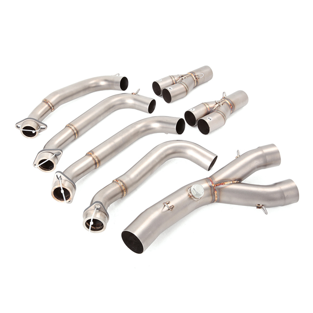 Exhaust System For Yamaha R6 Exhaust Muffler Pipe Header Front Link 2006-2016