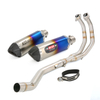 Exhaust System For HONDA CBR500 CB500X CB500F 2013-2022 Exhaust Muffler Link Pipe