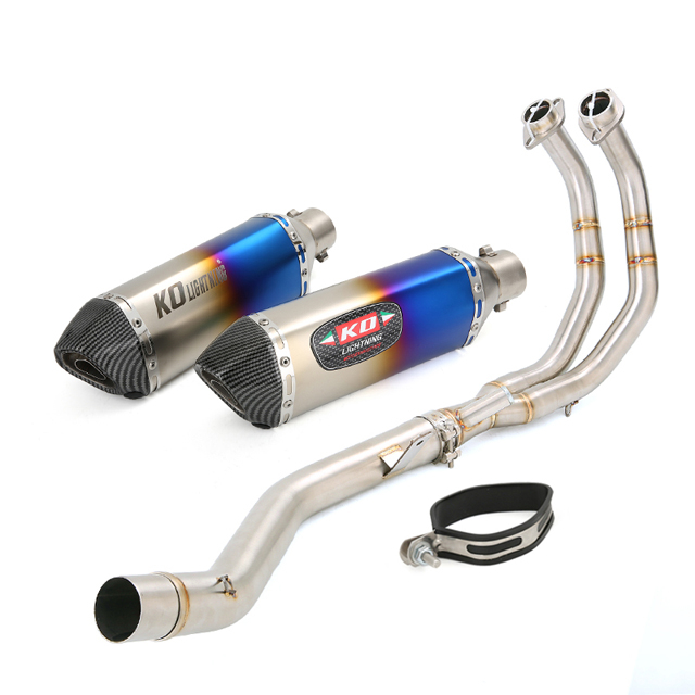 Exhaust System For HONDA CBR500 CB500X CB500F 2013-2022 Exhaust Muffler Link Pipe