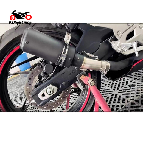cfmoto 450nk exhaust slip on