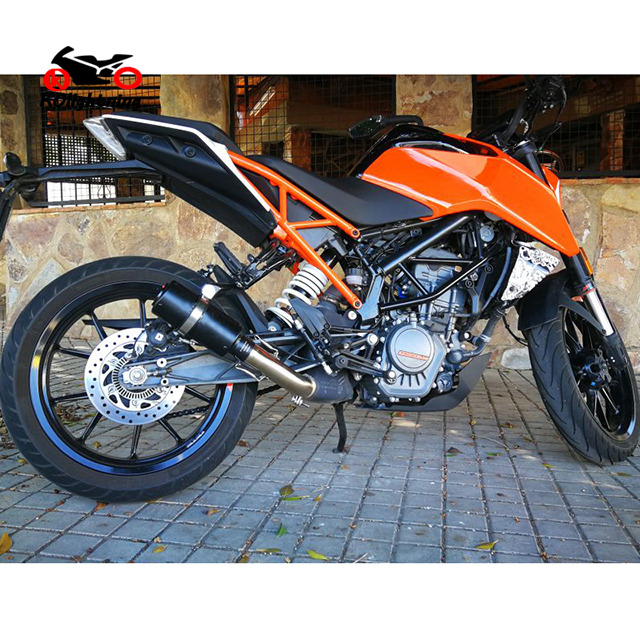 ktm duke 390 exhaust system