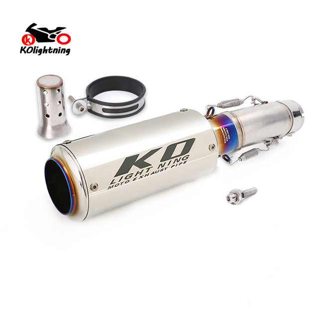 kawasaki z400 slip on exhaust