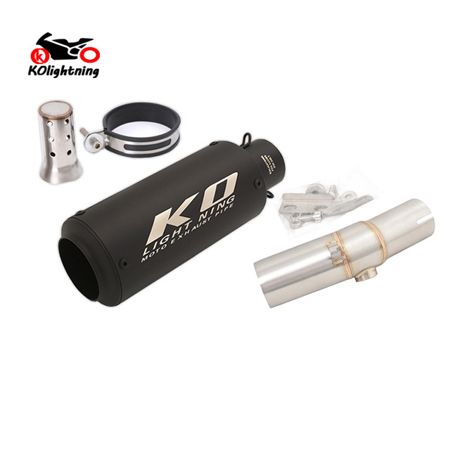 Kawasaki ER6F ER6N EX650 2005-2011 KO Lightning Exhaust Mid