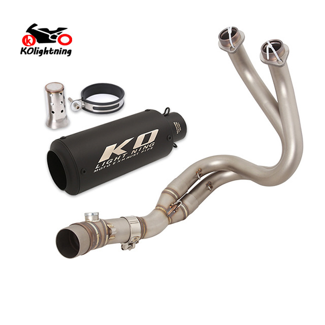 KO LIGHTNING Moto Exaust Pipe スリップオンマフラー ko lightning Kawasaki Z650 Ninja 650 Z650RS 2017-2023 Complete