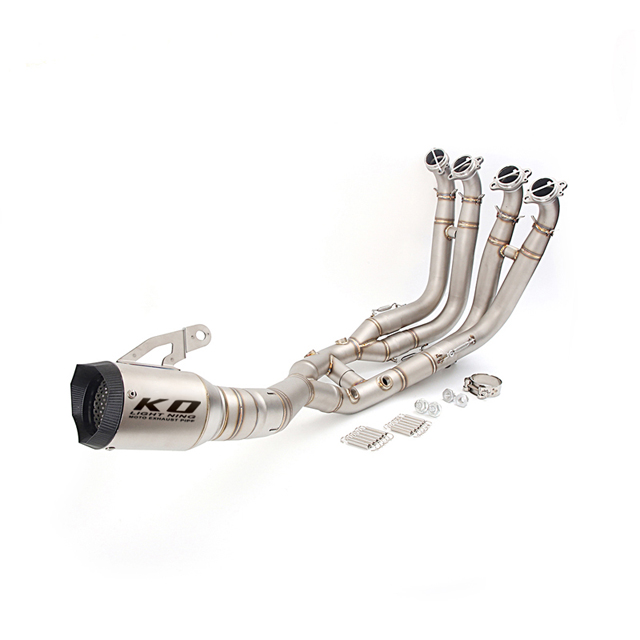 Exhaust System Front Mid Link Pipe For BMW S1000RR 2019-2025 S1000R 2021-2025