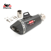 ko lightning Exhaust 38-51mm Universal Muffler Silencer Motorcycle Dirt Bike Rear Pipe