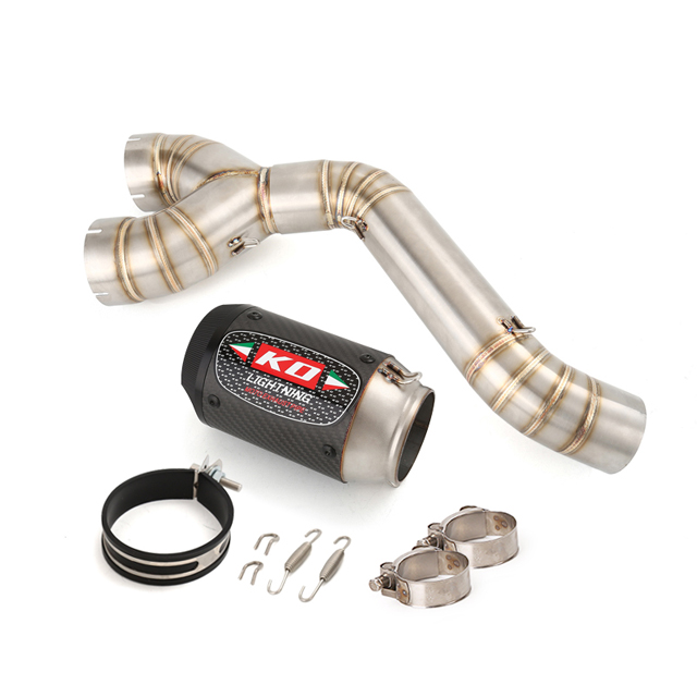 Exhaust Mid System Pipe for BMW S1000RR 2010-2014 S1000R 2010-2016