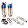 YAMAHA FJR1300 2001-2023 Dual Exhaust Muffler Pipe Slip On