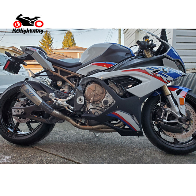 Motorcycle Exhaust System Heat Discoloration