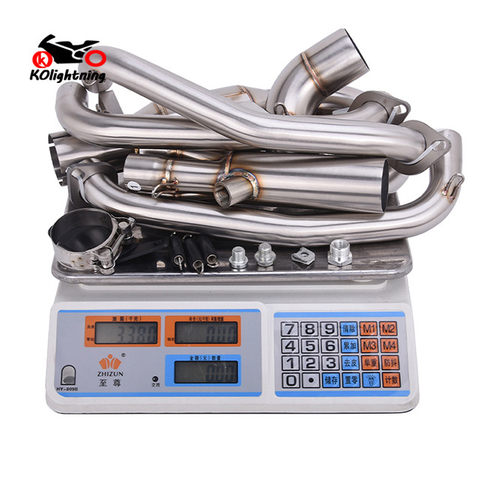 stainless steel cfmoto 675nk exhaust system