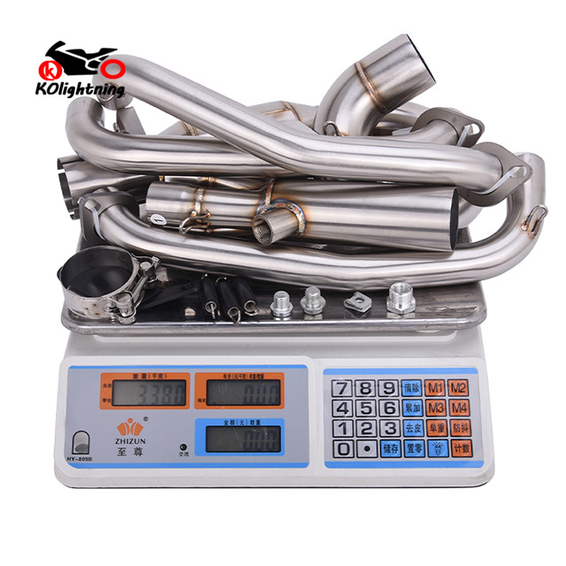 stainless steel cfmoto 675nk exhaust system